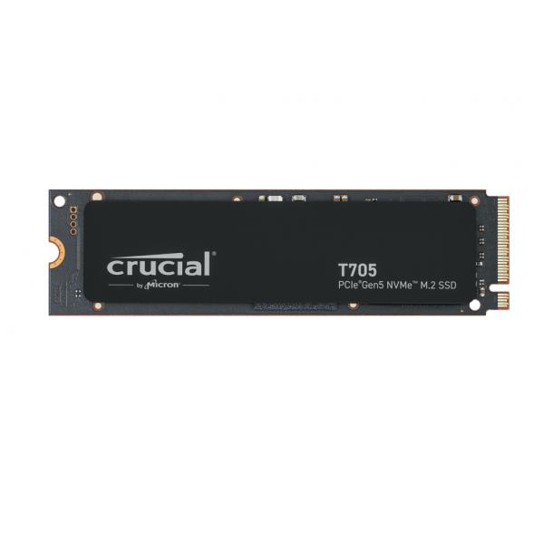 Crucial CT4000T705SSD3 drives allo stato solido 4 TB M.2 PCI Express 5.0 NVMe (Crucial T705 - SSD - encrypted - 4 TB - internal - M.2 2280 - PCI Express 5.0 [NVMe] - TCG Opal Encryption 2.01)