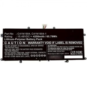CoreParts MBXAS-BA0294 ricambio per laptop Batteria (Laptop Battery for Asus - 49.28Wh Li-Polymer 15.4V - 3200mAh 49Wh Li-Polymer 15.4V 3200mAh for Asus Deluxe 14S, UX425IA, X435EA - Warranty: 12M)