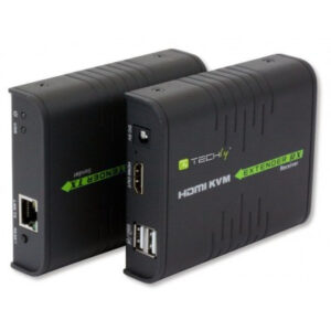 Techly IDATA HDMI-KVM2 estensore KVM Trasmettitore e ricevitore (Techly HDMI KVM Extender Ã¼ber Netzwer)