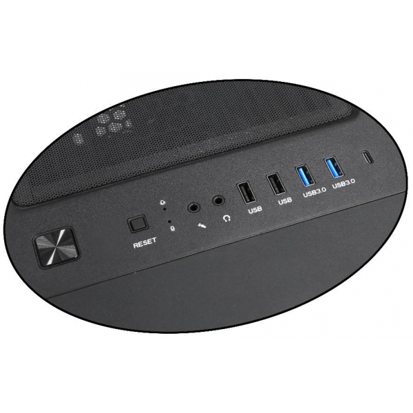 Nanoxia Deep Silence 8 Pro Micro Tower Nero (Geh Nanoxia K8 Silence Pro USB 3.1)