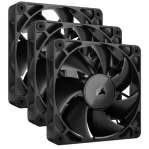 Corsair iCUE LINK RX120 Case per computer Ventilatore 12 cm Nero 3 pz (ICUE LINK RX120 12CM FANS X3 BLACK)