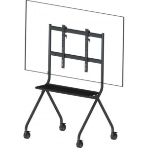 Vision VFM-F12 Supporto TV a parete 2,54 m [100] Nero (VISION Display Easel Trolley - LIFETIME WARRANTY)