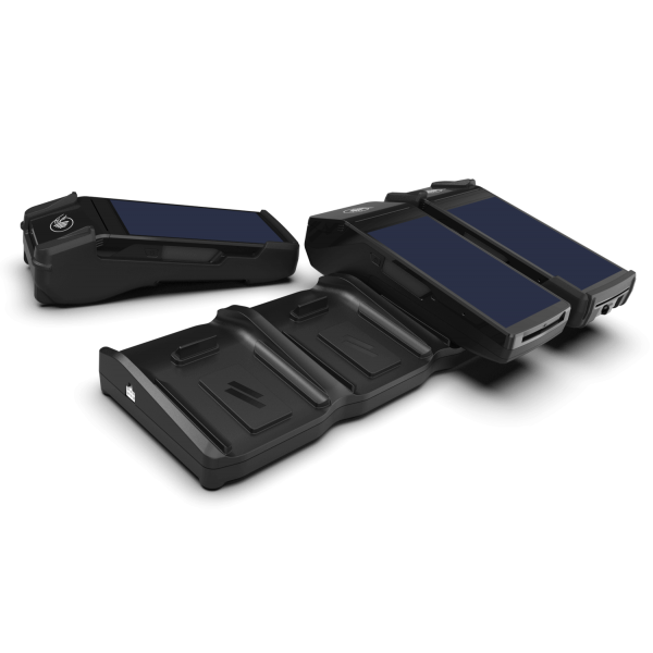 Havis 367-5938-4 Caricabatterie per dispositivi mobili Terminale POS Nero AC Interno (Four-Bay Charger For Castles - S1F2 Mobile Payment Device - Warranty: 24M)