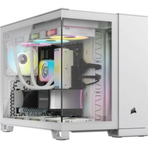Corsair 2500X RGB Micro Tower Bianco (2500X RGB GAMING CASE MICRO ATX WHIT)