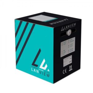 Lanview LVN122160 cavo di rete (Cat6 F-UTP Network Cable - 4x2xAWG23 LSZH white 305m, - Fire Class: Cca - Warranty: 300M)