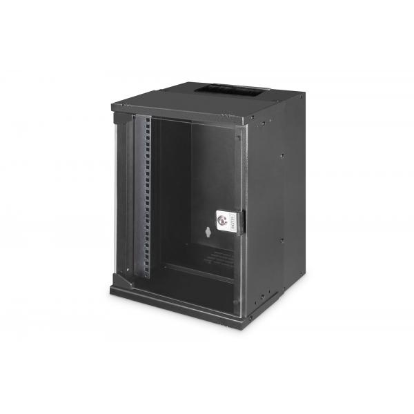 Digitus Contenitore SOHO PRO per montaggio a parete - 254 mm [10] - 315x300 mm [LxP] (9HE SOHO PRO WALLMOUNT CAB BLK - 10INSOHO PRO 460X315X300MM BLACK)