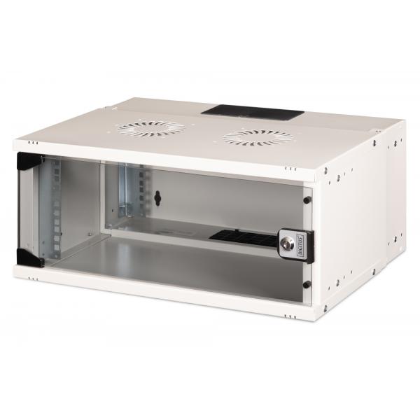 Digitus Contenitore SOHO PRO a parete - 483 mm [19] - 540x400 mm [LxP] (4HE SOHO PRO WALLMOUNT CAB GREY - 19INSOHO PRO 240X540X400MM GREY)