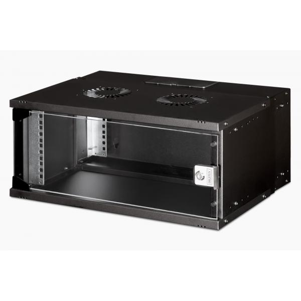 Digitus Contenitore SOHO PRO a parete - 483 mm [19] - 540x400 mm [LxP] (4HE SOHO PRO WALLMOUNT CAB - 19INSOHO PRO 240X540X400 BLACK)