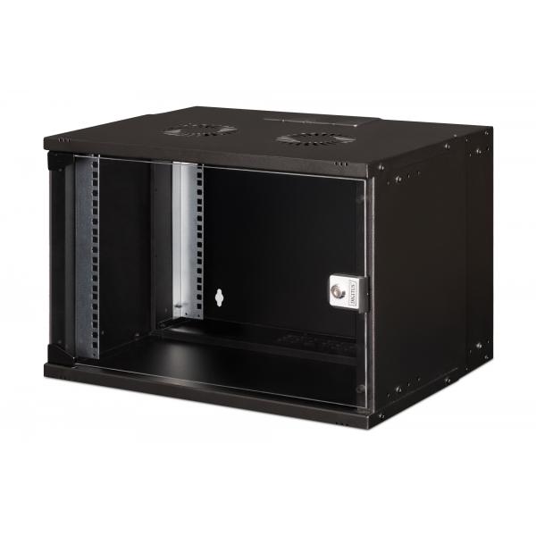 Digitus Contenitore SOHO PRO a parete - 483 mm [19] - 540x400 mm [LxP] (7HE SOHO PRO WALLMOUNT CAB - 19INSOHO PRO 370X540X400 BLACK)
