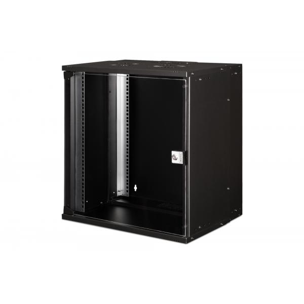 Digitus Contenitore SOHO PRO a parete - 483 mm [19] - 540x400 mm [LxP] (12HE SOHO PRO WALL MOUNT CAB - 19INSOHO PRO 595X540X400 BLACK)