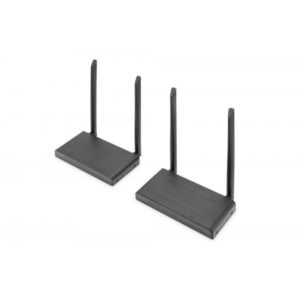 Digitus Set extender wireless HDMI KVM 4K, 150 m (4K WLAN HDMI KVM EXTENDERSET - EXTENDER/SPLITTER SET1 X4 150M)