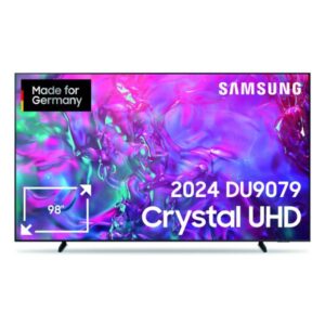 Samsung GU98DU9079U 2,49 m [98] 4K Ultra HD Smart TV Wi-Fi Nero (Samsung GU98DU9079U DU9079 Series - 98)