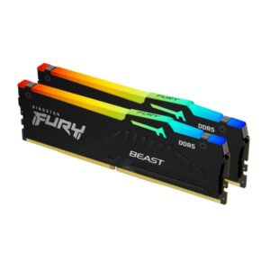 Kingston Technology FURY Beast 64GB 6000MT/s DDR5 CL30 DIMM [Kit da 2 moduli] RGB EXPO (Kingston FURY Beast RGB - 64GB:2x32GB)