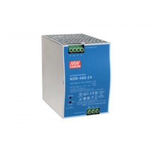 LevelOne POW-2462 alimentatore per computer 480 W Blu, Argento (LevelOne ind. Netzteil POW-2462 24VDC)