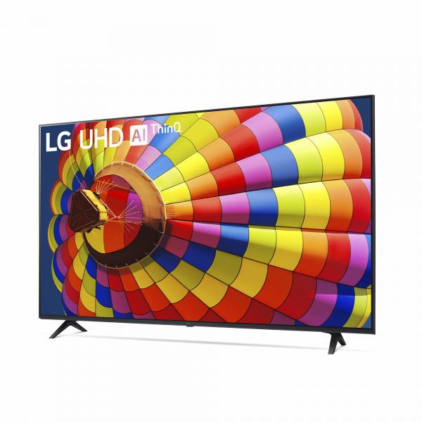 LG UHD AI 55'' Serie UT80 55UT80006LA, TV 4K, 3 HDMI, SMART TV 2024 (LG 55UT80006LA.API)