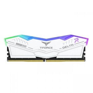 Team Group DELTA RGB DDR5 memoria 32 GB 2 x 16 GB 6000 MHz Data Integrity Check [verifica integrità dati] (RAM Team D5 6000 32GB C38 Delta RGB wh)