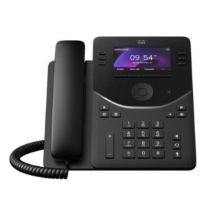 Cisco DP-9851-K9= telefono IP Nero 6 linee LCD (CISCO DESK PHONE 9851 CARBON - BLACK) - Versione Tedesca