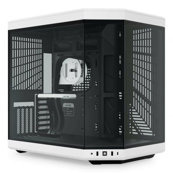 HYTE Y70 Midi Tower Nero, Bianco (HYTE Y70 MID TOWER CASE WHITE)