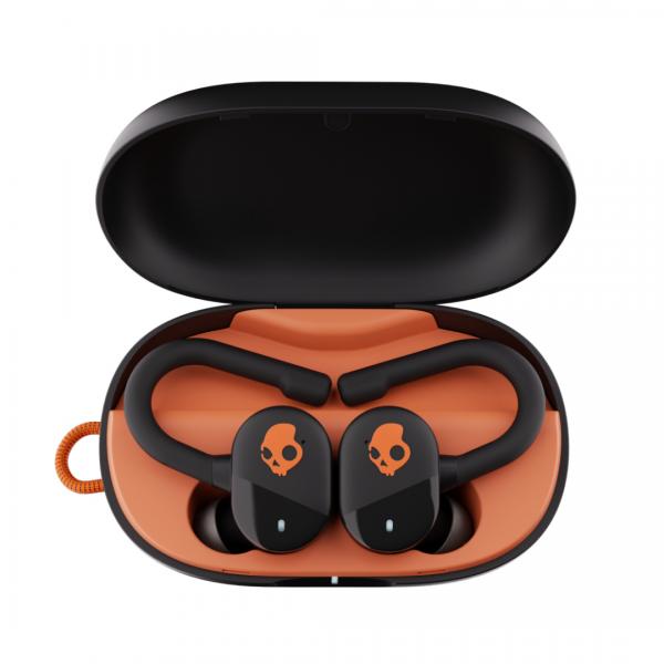 Skullcandy PUSH PLAY ACTIVE Auricolare Wireless In-ear Chiamate/Musica/Sport/Tutti i giorni Bluetooth Nero, Arancione (SKULLCANDY Headphone Push Play TWS In-)