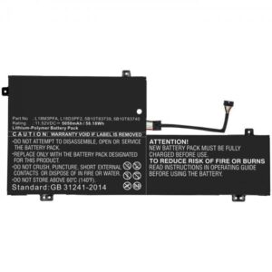 CoreParts MBXLE-BA0242 ricambio per laptop Batteria (Laptop Battery for Lenovo - 58.18Wh Li-Pol 11.52V 5050mAh - Black 58.18Wh Li-Pol 11.52V 5050mAh Black for Lenovo Notebook, Laptop Yoga - Warranty: 12M)