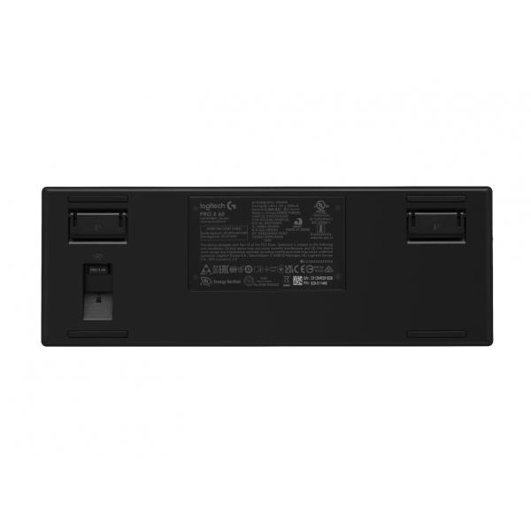 Logitech G PRO X 60 (PRO X 60 TKL LIGHTSPEED GAMING - BLACK - DEU - CENTRAL-419) - Versione Tedesca