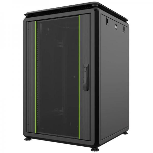 LOGON RDL16U66BL rack 16U Rack indipendenti Nero (19'' 16U Rack Cabinet 600 x - 600 x 897mm Data Line - Black - Warranty: 60M)
