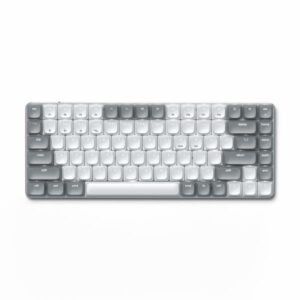 Satechi SM1 tastiera Ufficio USB + Bluetooth QWERTY Inglese Grigio, Bianco (Satechi SM1 Slim Mechanical Backlit Ke)