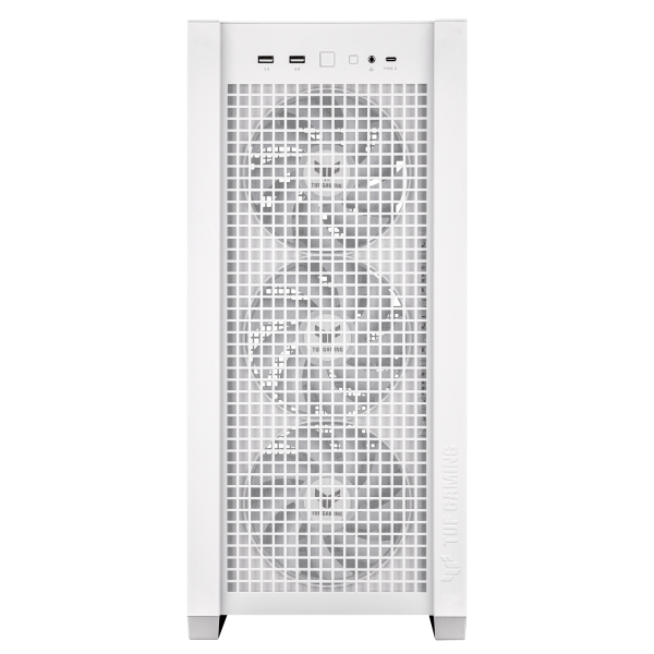 ASUS TUF Gaming GT302 ARGB Midi Tower Bianco (ASUS TUF Gaming GT302 - mid tower - ud)
