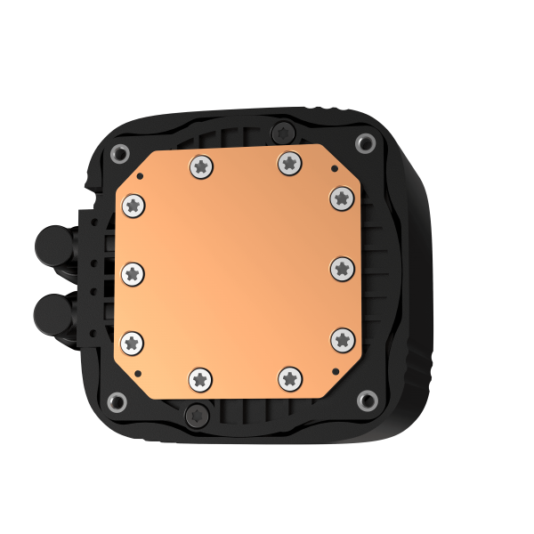 DeepCool LS720S Zero Dark Processore Raffreddatore di liquidi tutto in uno 12 cm Nero 1 pz (DeepCool LS720 SE Zero Dark All In One Liquid CPU Cooler, 360mm Radiator, 3x 120mm DeepCool Fans, Intel/AMD)