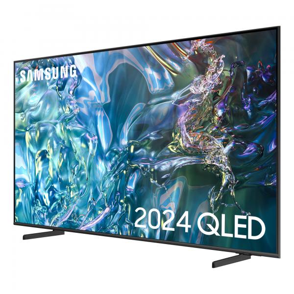 Samsung QE50Q60DAUXXU TV 127 cm [50] 4K Ultra HD Smart TV Wi-Fi Nero (2024 50 INCH Q60D QLED 4K HDR Smart TV)