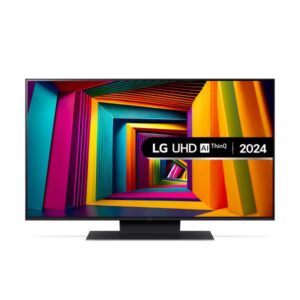 LG 43UT91006LA.AEK TV 109,2 cm [43] 4K Ultra HD Smart TV Wi-Fi Nero (43 INCH 4K SMART UHD TV - FREEVIEW HD/ FREESAT HD WEBOS)