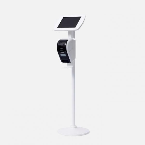 Bouncepad Floorstanding with Brother Printer mount supporto antifurto per tablet 24,6 cm [9.7] Bianco (*Non Cancellable/Non Returnable [NCNR]* FLOORSTAND BROTHER PRINT MT USB CAB)