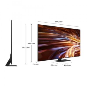 Samsung QE85QN95DAT 2,16 m [85] 4K Ultra HD Smart TV Wi-Fi Nero (85 85QN95D QLED Smart TV - 85 Black QLED Smart TV)