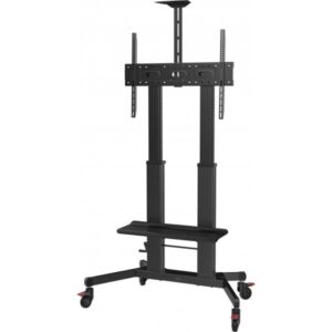 Vision VFM-F27 Supporto TV a parete 2,54 m [100] Nero (VISION Premium Display Floor Stand - LIFETIME WARRANTY)