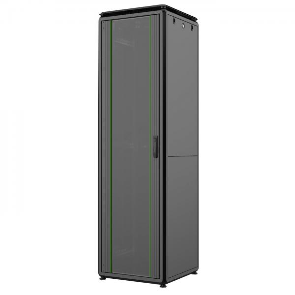 LOGON RDL42U66BL rack 42U Rack indipendenti Nero (19'' 42U Rack Cabinet 600 x - 600 x 2053mm Data Line - - Black - Warranty: 60M)