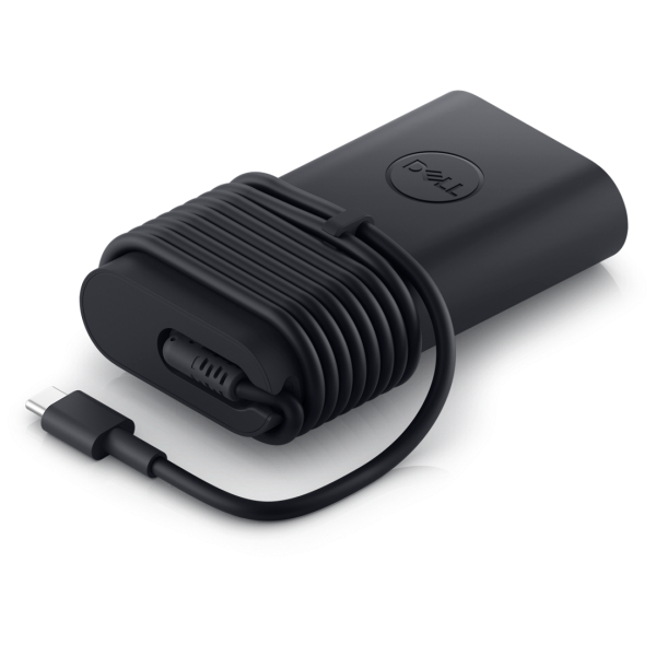 DELL X3DWK adattatore e invertitore Interno 100 W Nero (Dell - USB-C power adapter - Gallium Nitride [GaN], ultra slim - AC 100-240 V - 100 Watt - United Kingdom)