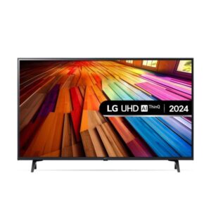 LG 43UT80006LA.AEK TV 109,2 cm [43] 4K Ultra HD Smart TV Wi-Fi Nero (43IN SMART 4K ULTRA HD HDR LED - TV ASHED BLUE HDMI 2.0 X3 /2X US)
