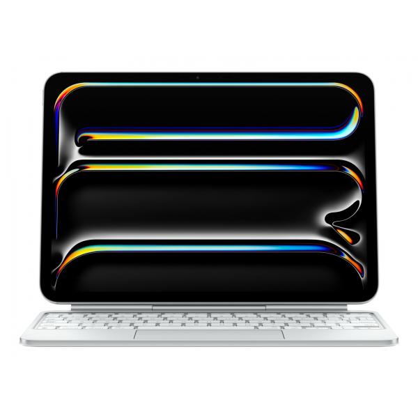 Apple Magic Keyboard QWERTY Inglese UK Bianco (IPAD MAGIC KBD WHITE IPAD PRO M4 11) - Versione UK