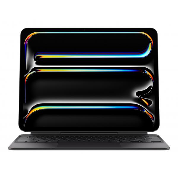 Apple Magic Keyboard per iPad Pro 13 [M4] - Italiano - Nero (Apple Magic Keyboard - Custodia tastiera e carta - con trackpad - retroilluminato - Apple Smart connector - QWERTY - italiana - nero)