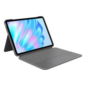 Logitech Combo Touch QWERTY Spagnolo Smart Connector Grigio (COMBOTOUCH FOR IPADAIR 11INCHM2 - OXFORD GREY -ESP-SOUTHWEST-424)
