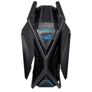 ASUS ROG Hyperion GR701 BTF Edition Tower Nero, Trasparente (Asus ROG Hyperion GR701 BTF Gaming Case w/ Glass Windows, E-ATX, 4 Fans, Dual 420mm Radiator Support, USB-C [60W FC], Fan Hub & Lighting Panel, Advanced BTF Design, Black)