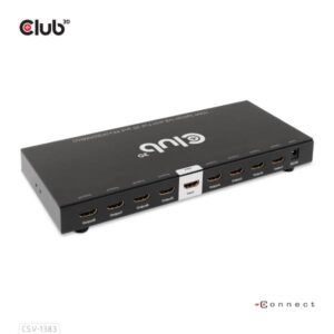 CLUB3D CSV-1383 ripartitore video HDMI 8x HDMI (Club 3D - dockingstation)