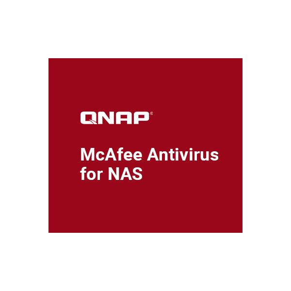 QNAP LS-MCAFEE-EXTEND-3Y licenza per software/aggiornamento 1 licenza/e Electronic License Delivery [ELD] 3 anno/i (McAfee Antivirus - licensabonnemet [3)