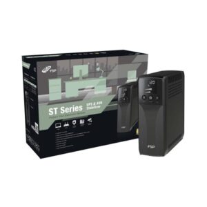 FSP ST 850 gruppo di continuità [UPS] A linea interattiva 0,85 kVA 510 W 4 presa[e] AC (FSP ST 850 Tower 850VA 510W RJ45 Ausga)
