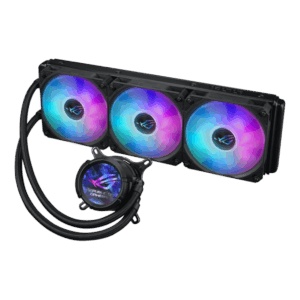 ASUS ROG STRIX LC III 360 ARGB Case per computer Raffreddatore di liquidi tutto in uno 12 cm Nero (Asus ROG STRIX LC III 360 ARGB LCD Liquid CPU Cooler, 360mm, 7th Gen v2 Asetek Pump, ARGB Fans, Customisable LCD Display, Rotatable Water Block, Black)