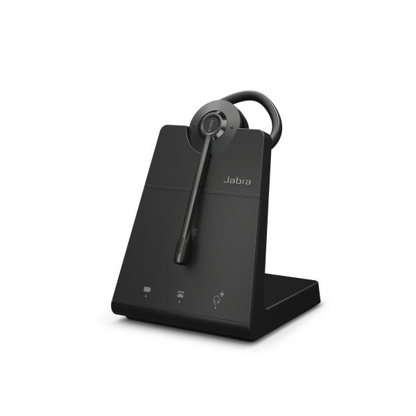 Jabra Engage 45 SE Auricolare Wireless A clip, A Padiglione Ufficio Nero (Jabra Engage 45 SE Convertible - heads)