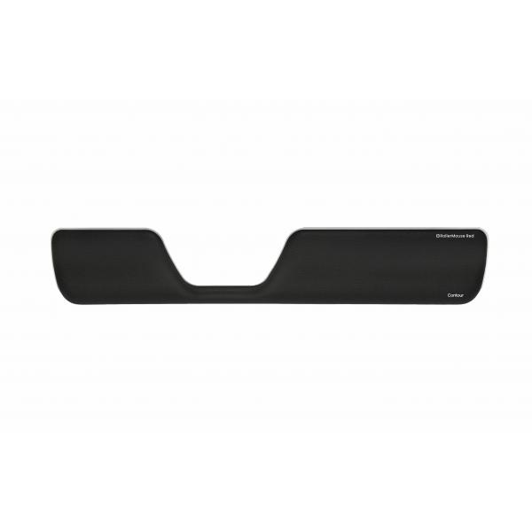 Contour Design CDWRRED00110 poggiapolso Pelle vegana Nero (Wrist rest, RollerMouse Red)