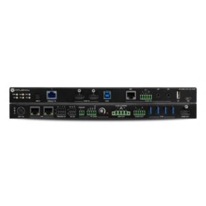 Atlona AT-OME-CS31-SA-HDBT interruttore a matrice 95,3 W (AT-OME-CS31-SA-HDBT - Three-Input HDBaseT and HDMI Switcher Mixer Amplifier and USB Hub)