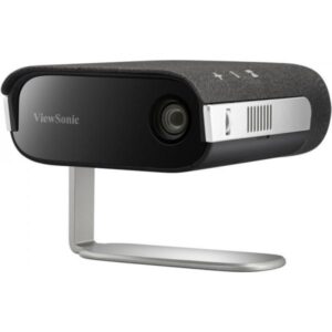 Viewsonic M1XE videoproiettore Proiettore a corto raggio LED WVGA [854x480] Nero, Argento (WVGA LED LIGHT SOURCE T1.2 - HDMIX1 USB CX1 USB AX1 3W SPK X2)