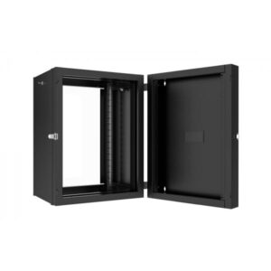 Lanview RWP16U45BL-D rack 16U Da parete Nero (19'' 16U Rack Double Wall - Mount Pro 600 x 600 x 823mm - - Black - Warranty: 60M)